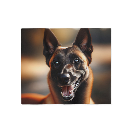 Belgian Shepherd Dog Malinois Sweatshirt Blanket