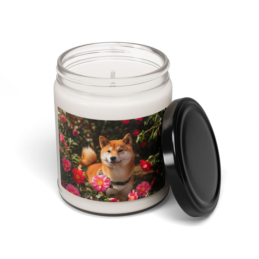 Shiba Inu- Scented Soy Candle, 9oz