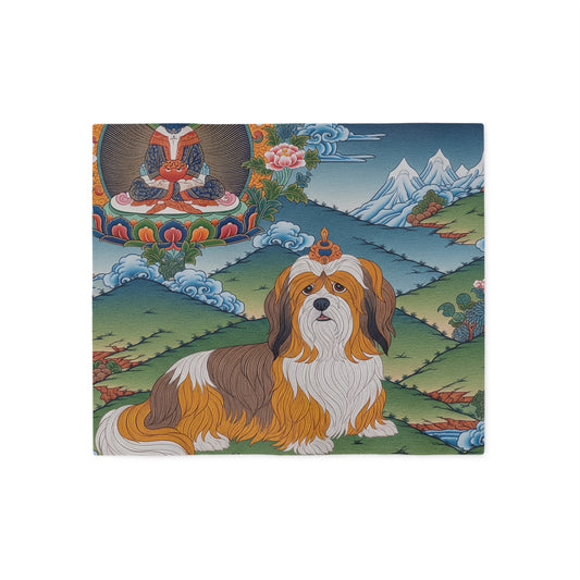 Lhasa Apso Sweatshirt Blanket