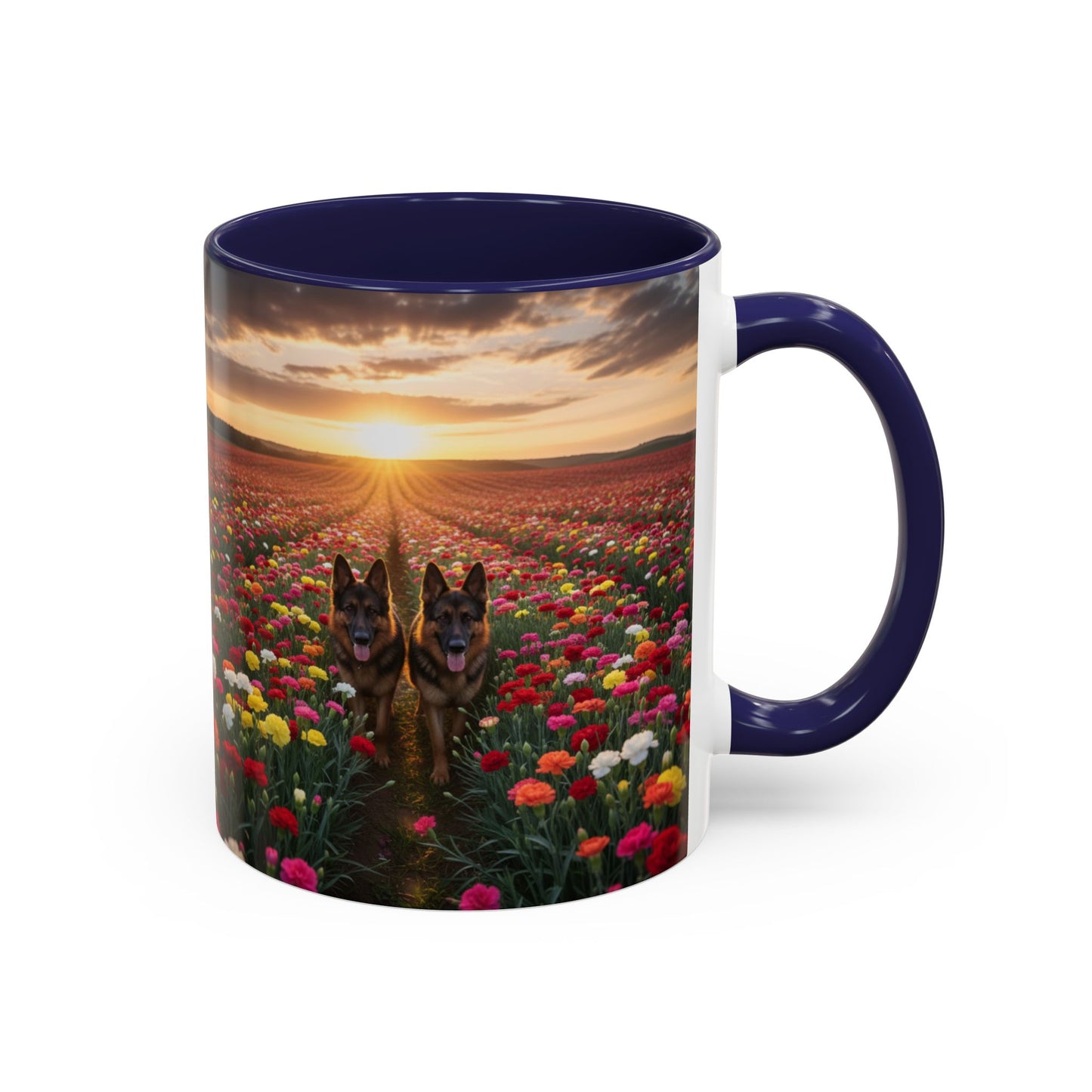 Taza de café con detalles de pastor alemán: el regalo perfecto para los amantes de los perros