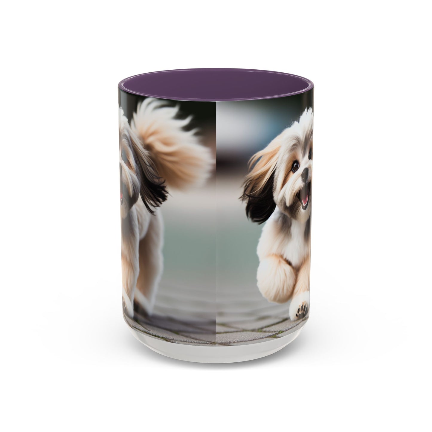 Taza de café con acento Lowchen: el regalo perfecto para los amantes de los perros