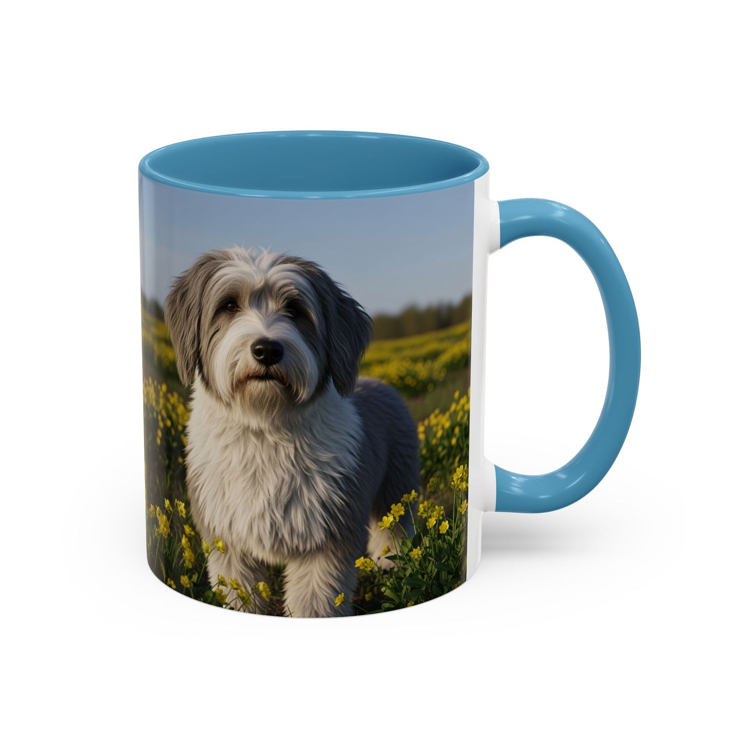 Taza de café con diseño de perro pastor polaco de las tierras bajas: el regalo perfecto para los amantes de los perros.