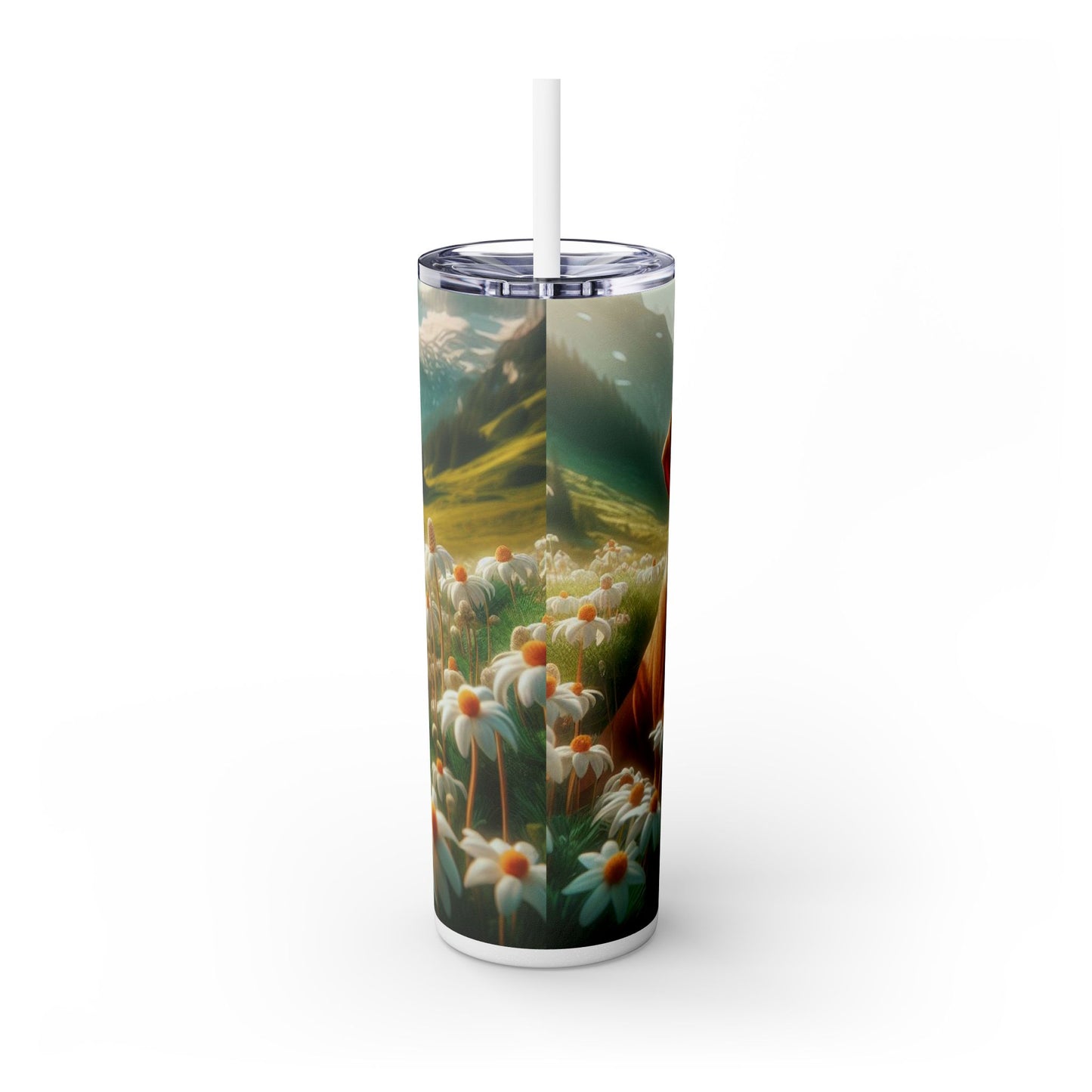 Bavarian Mountain Scent Hound Tumbler with Straw, 20oz