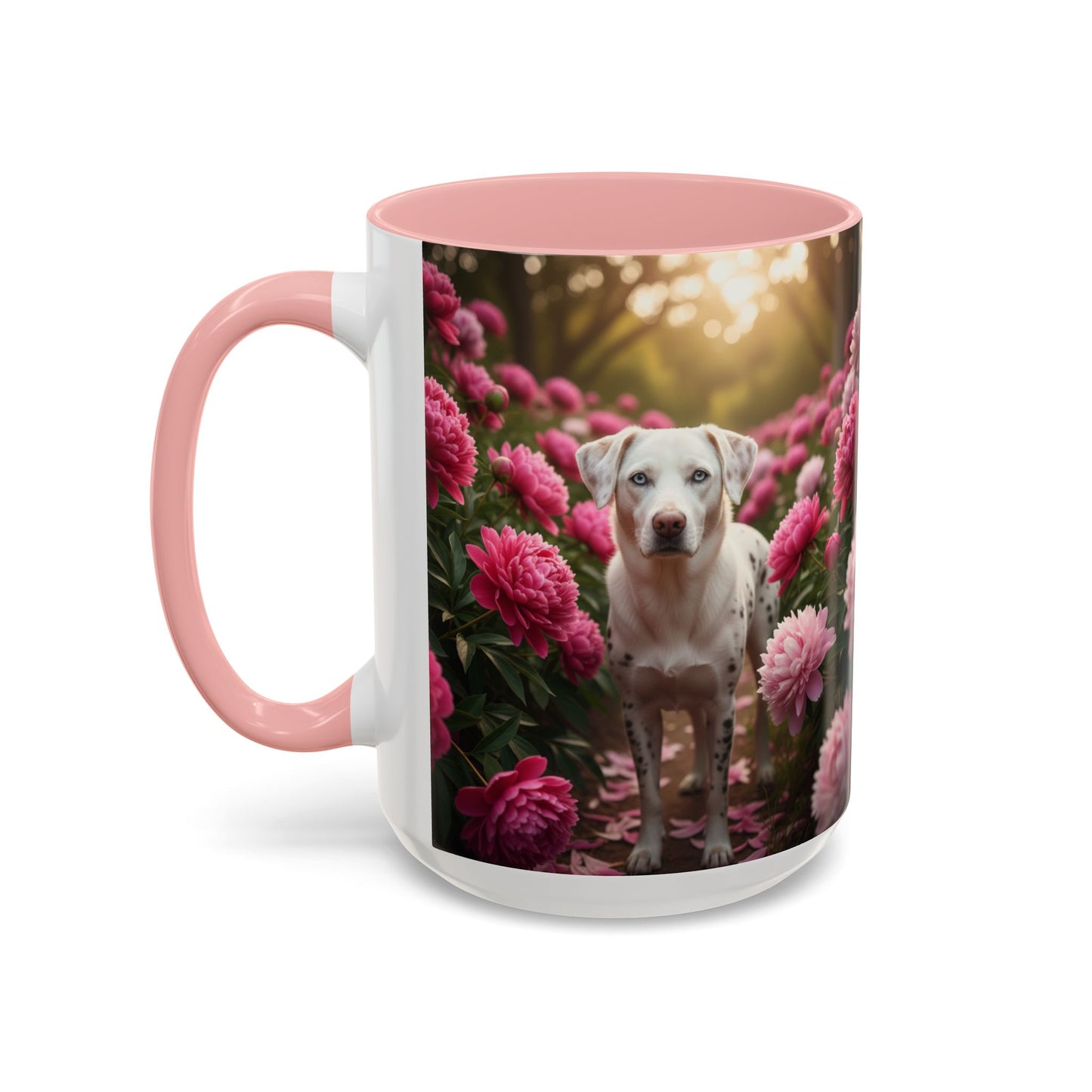 Catahoula Leopard Dog Accent Mug – Ceramic Coffee Cup