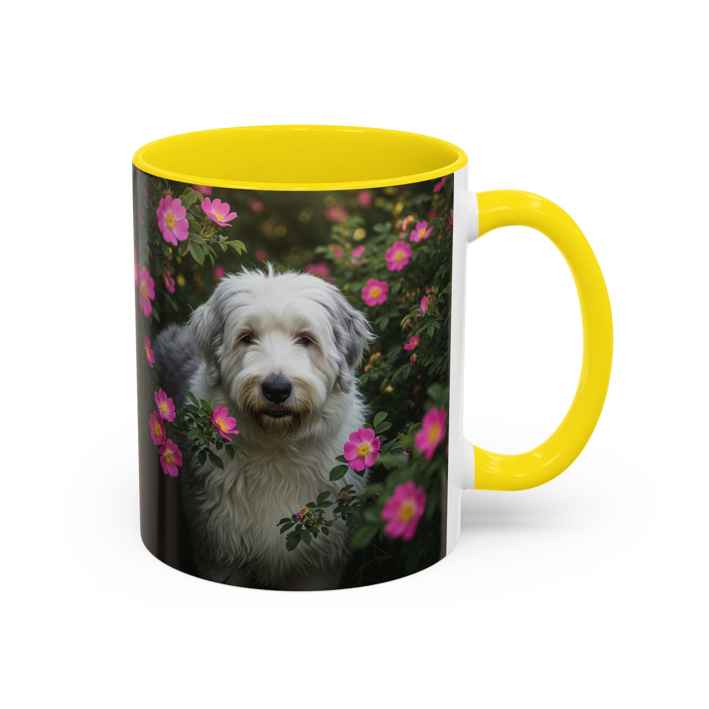 Mug à café à motif de bobtail - Cadeau idéal pour les amoureux des chiens