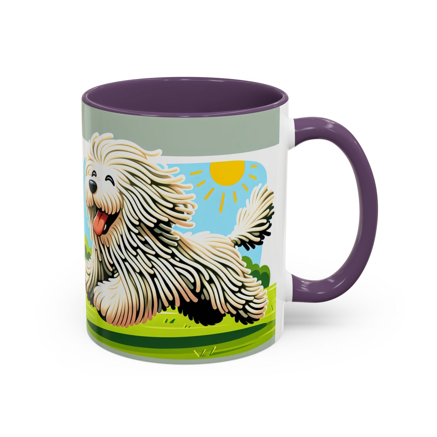 Mug Komondor Accent - Le cadeau idéal pour les amoureux des chiens