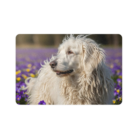 Pet Food Mat (12x18) - Komondor