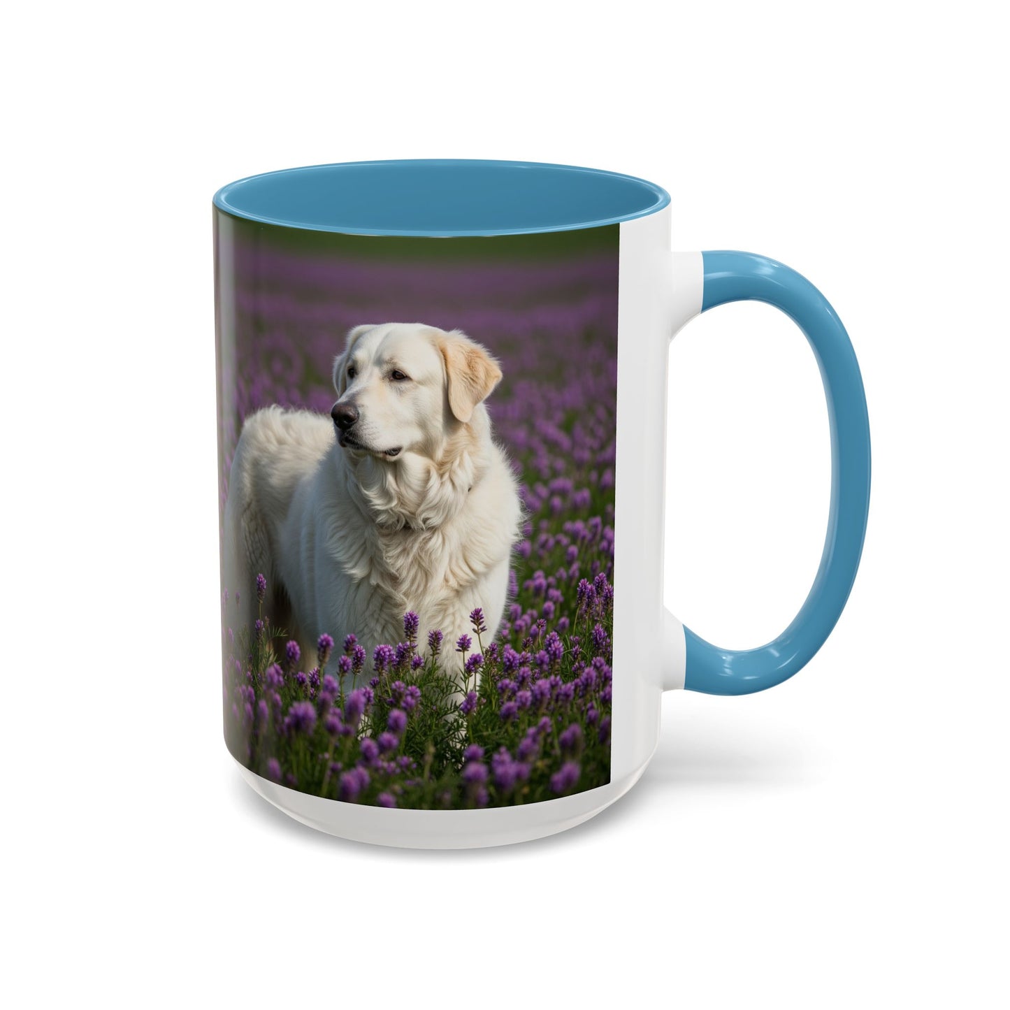 Taza de café con acento Kuvasz: regalo perfecto para los amantes de los perros