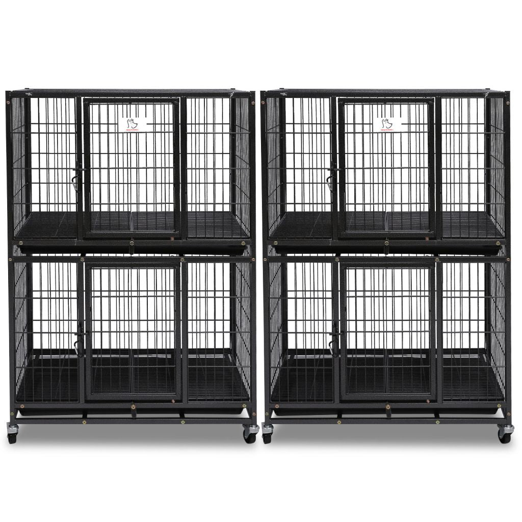 Jaula para perros de dos niveles de 31" 46A