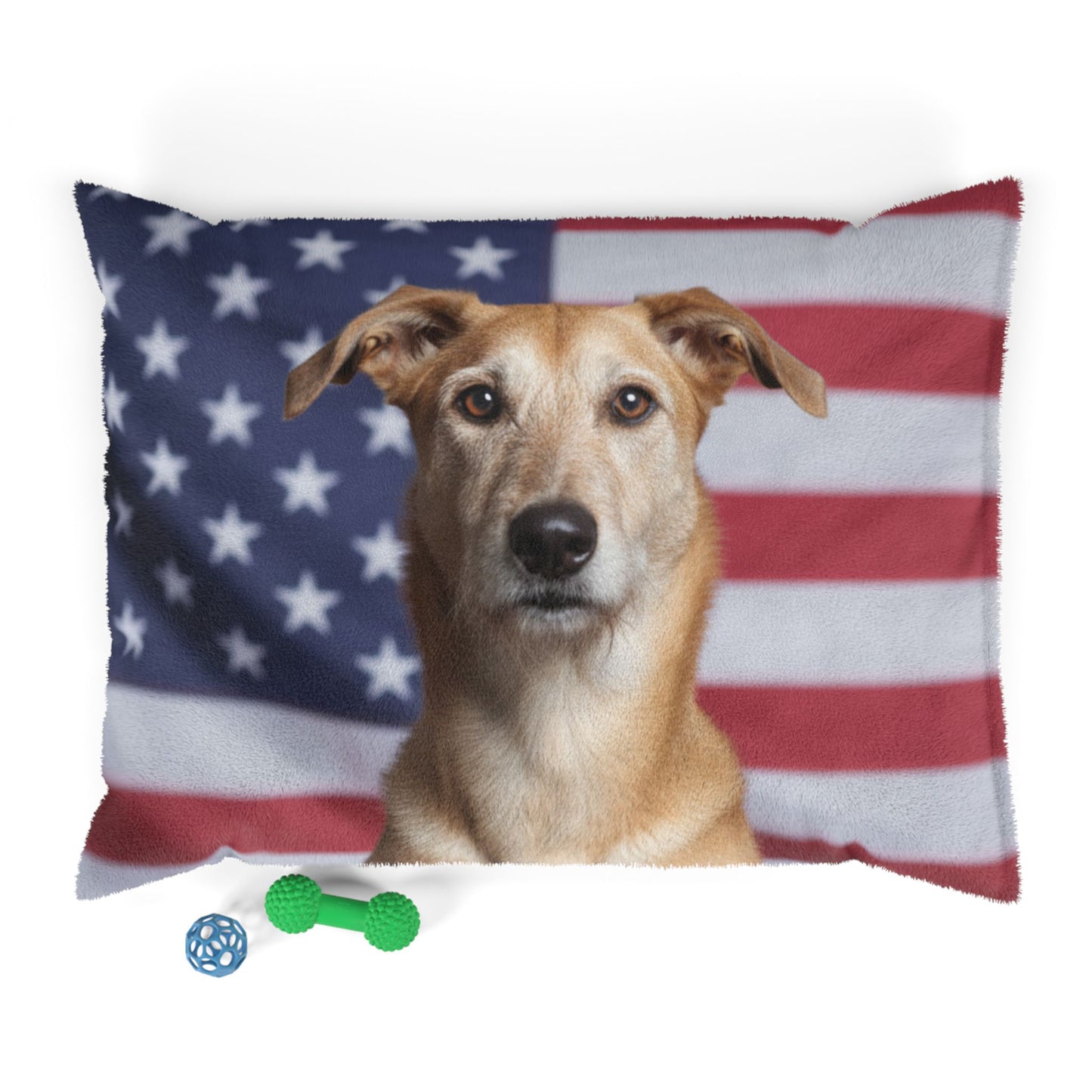 American Staghound Patriotic Bed