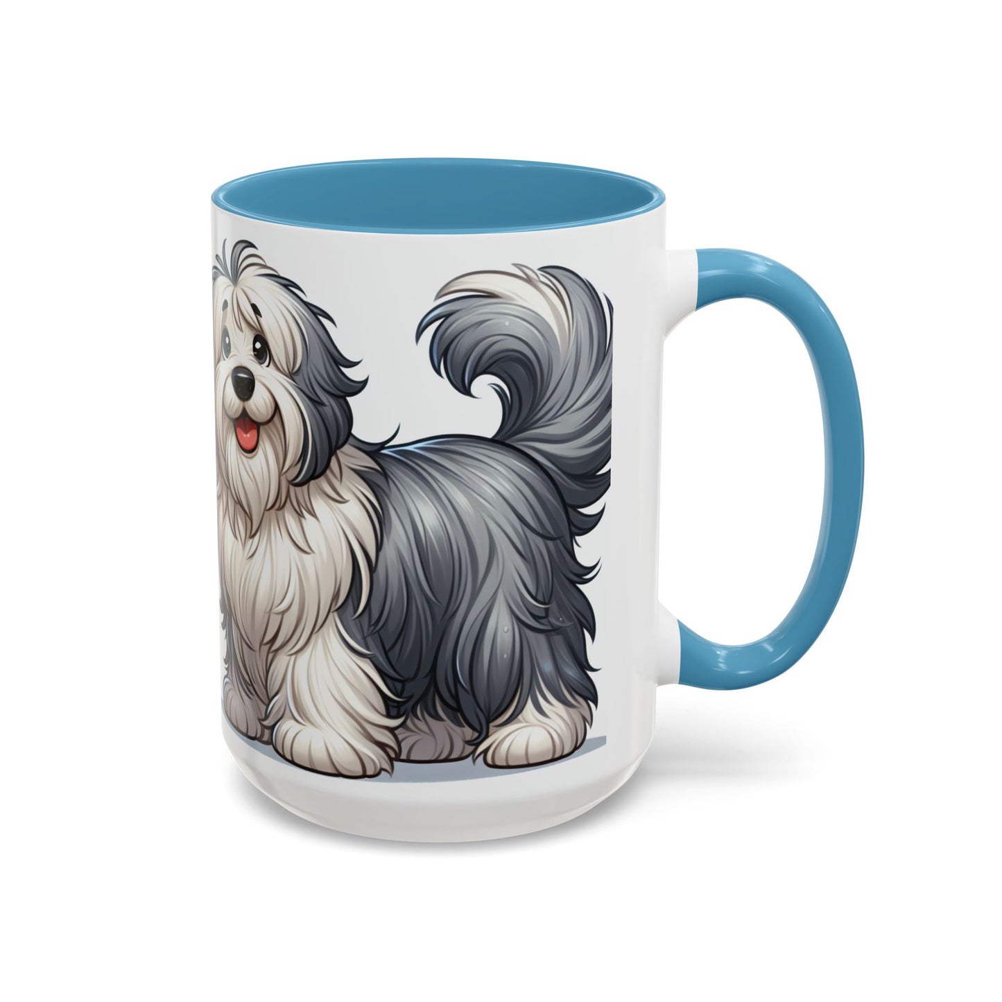 Mug à café à motif de bobtail - Cadeau idéal pour les amoureux des chiens