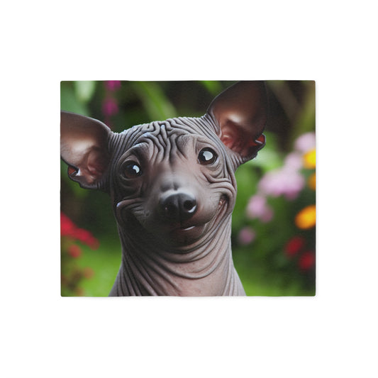 Peruvian Hairless Dog Sweatshirt Blanket