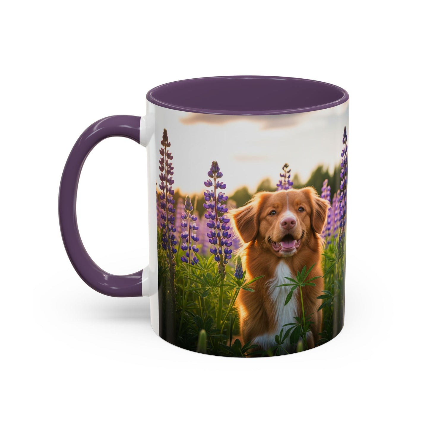 Taza de café con diseño de retriever de Nueva Escocia: el regalo perfecto para los amantes de los perros.
