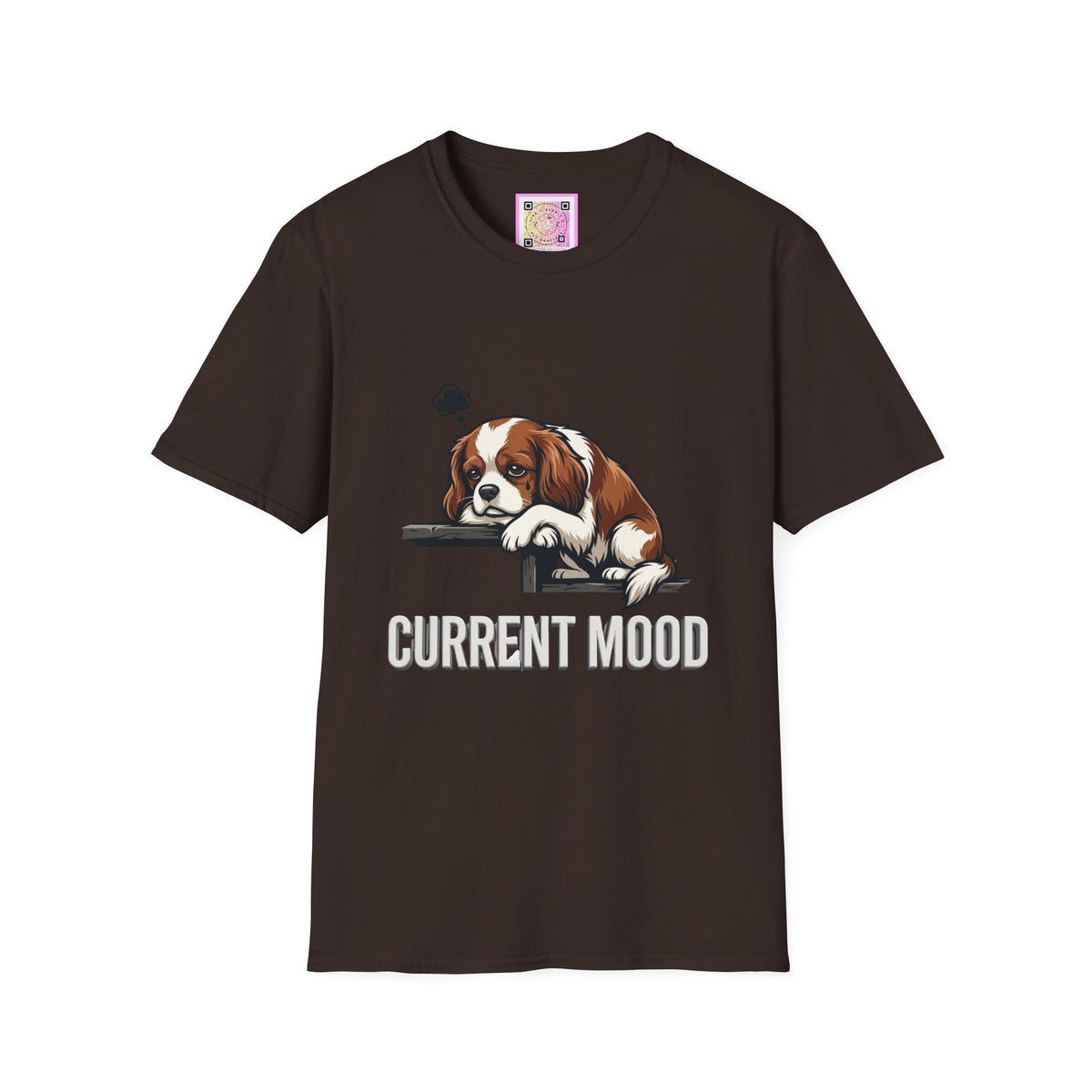 Cavalier King Charles Spaniel Current Mood Tee Shirt