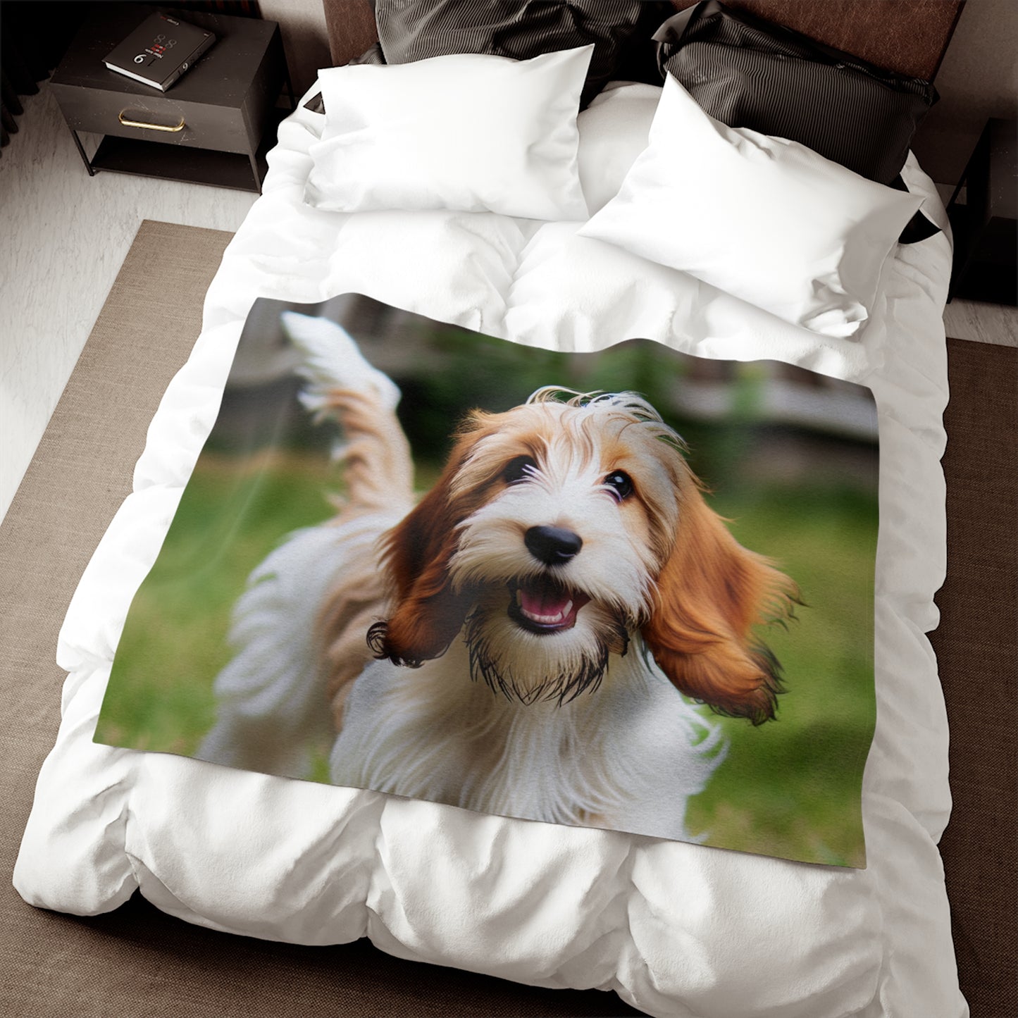 Petit Basset Griffon Vendeen Sweatshirt Blanket