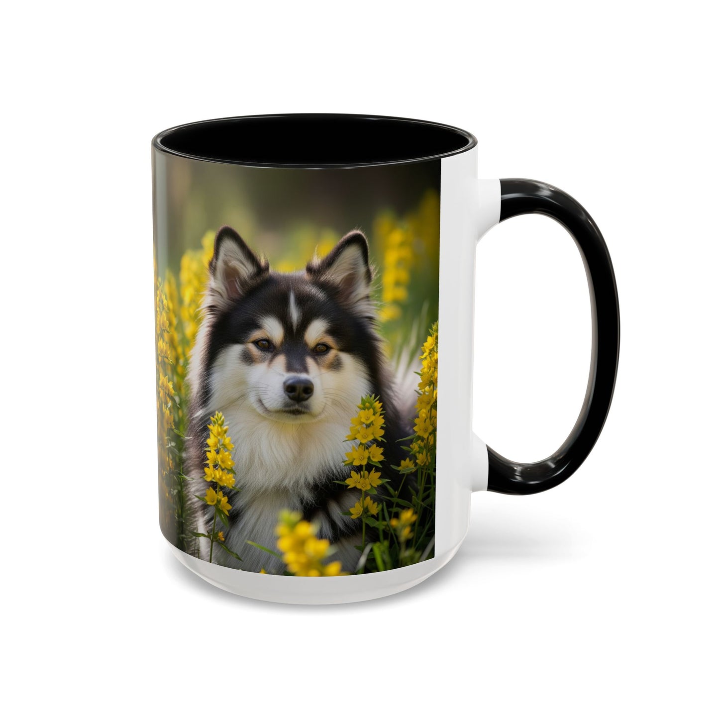 Taza con diseño de perro lapón sueco: el regalo perfecto para los amantes de los perros.