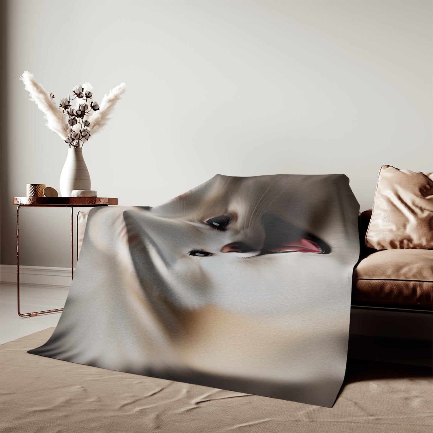 Norrbottenspets Sweatshirt Blanket