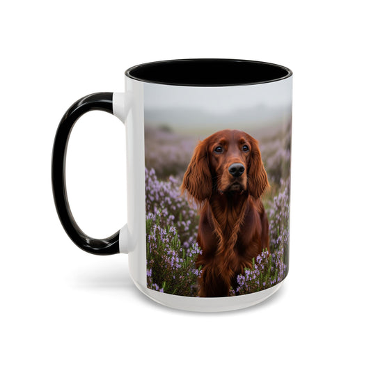 Irish Setter Accent Coffee Mug - Perfect Gift for Dog Lovers