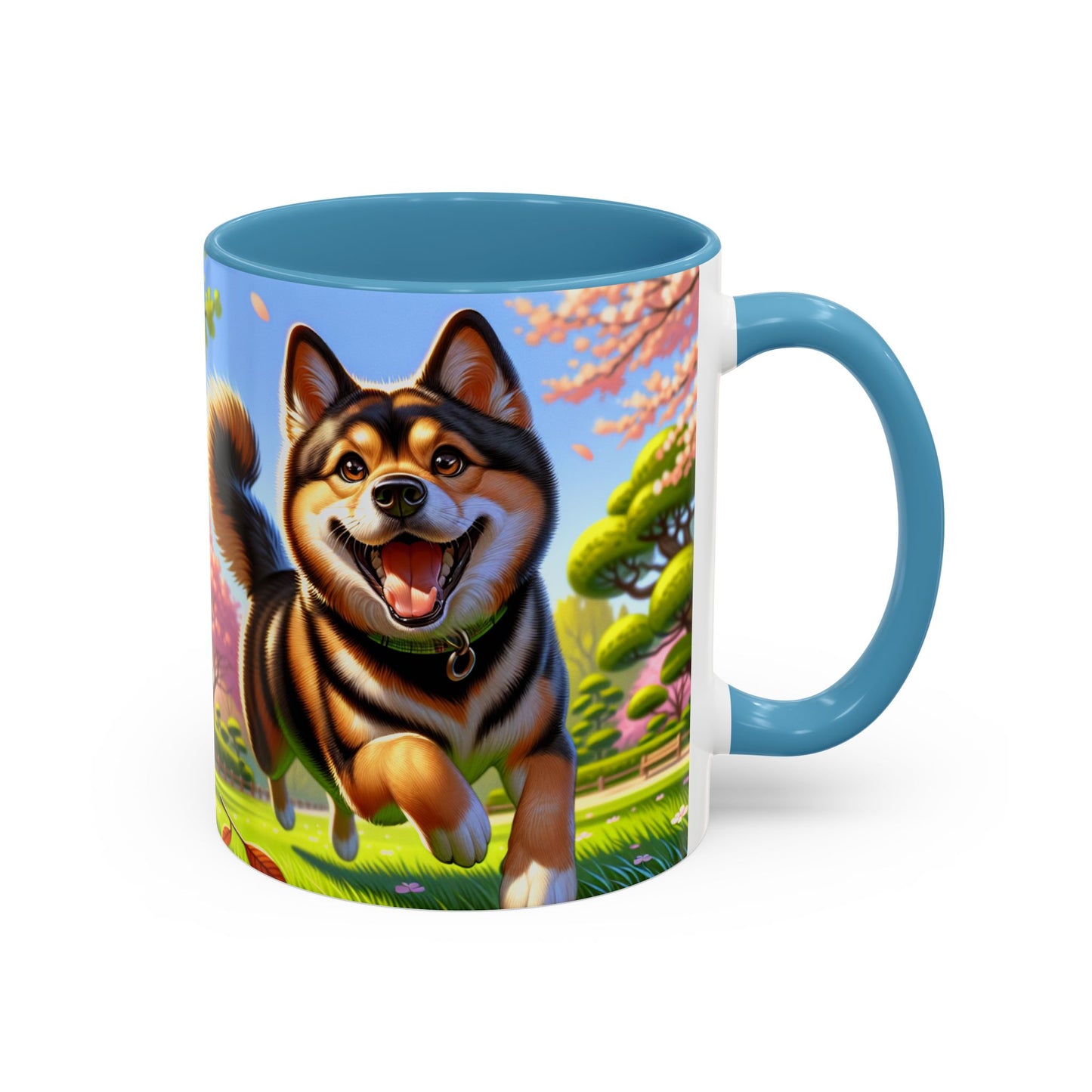 Taza de café con detalles de Shikoku: el regalo perfecto para los amantes de los perros