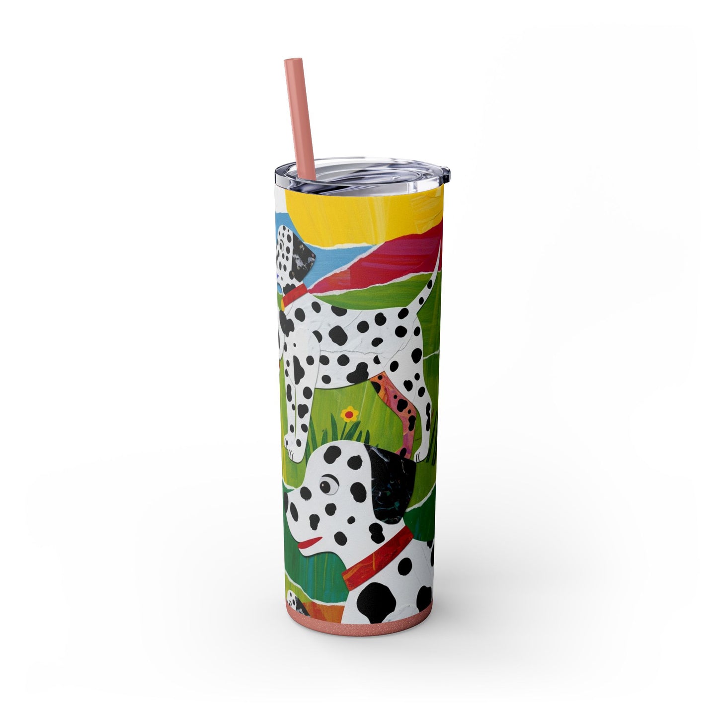 Gobelet isotherme Dalmatien avec paille, 590 ml