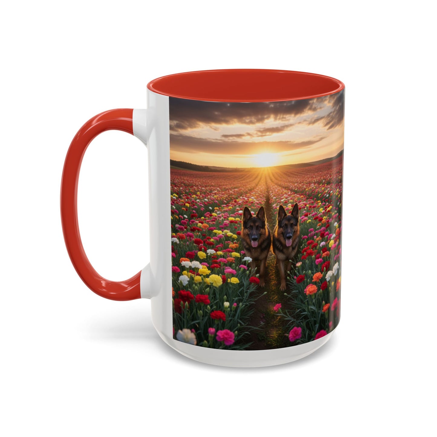 Taza de café con detalles de pastor alemán: el regalo perfecto para los amantes de los perros