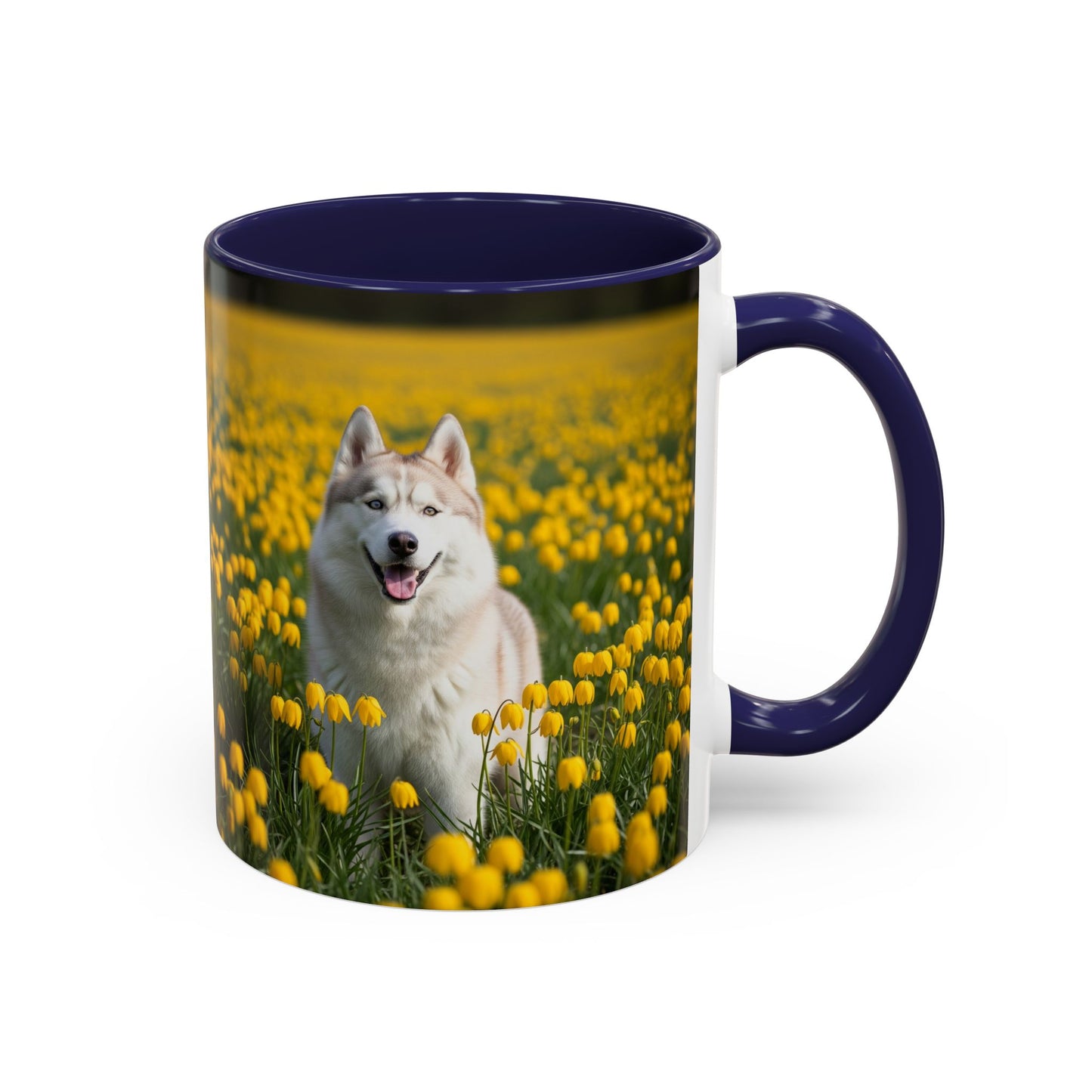 Mug à café avec motif Husky de Sibérie - Le cadeau idéal pour les amoureux des chiens