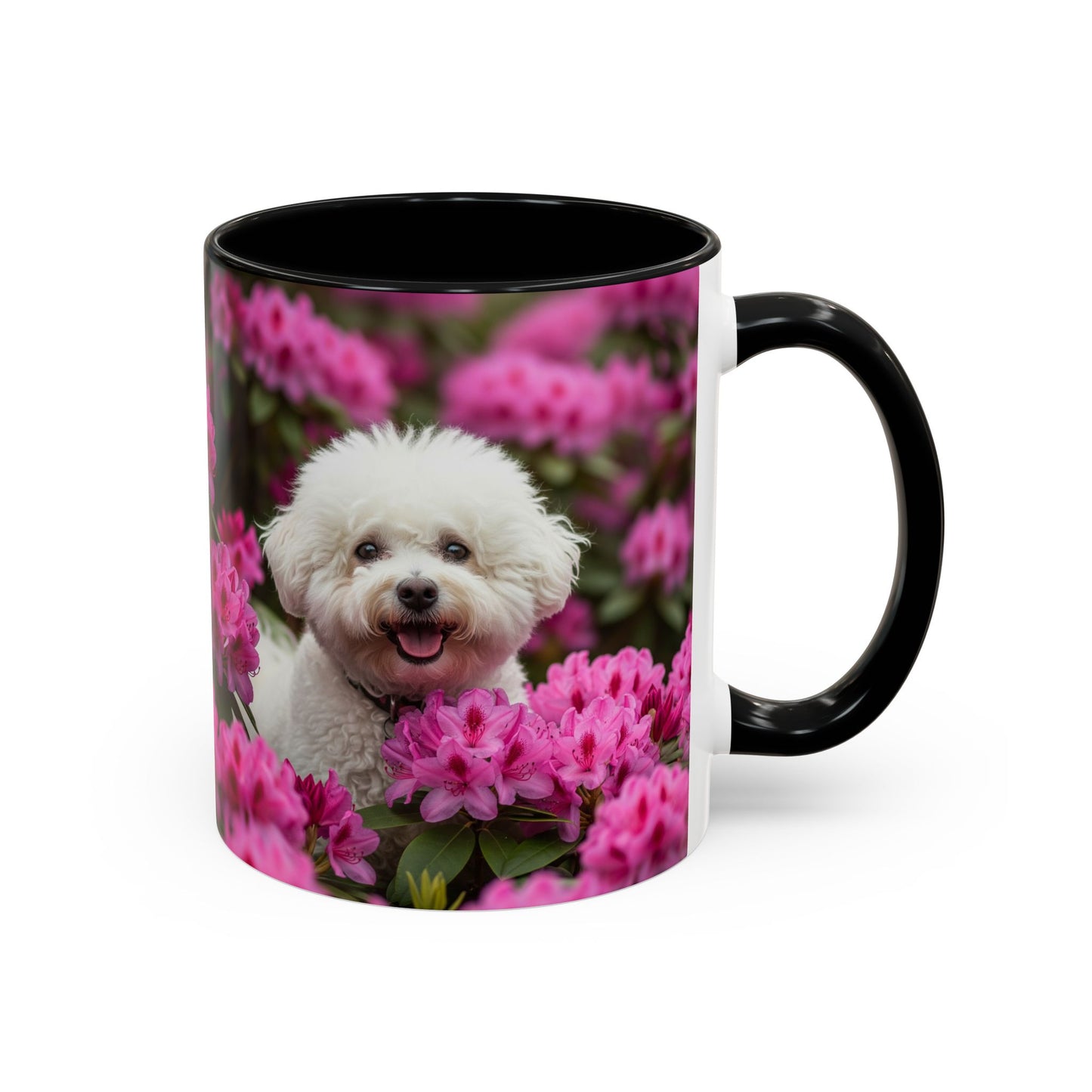 ! Bichon Frise Accent Mug – Ceramic Coffee Cup