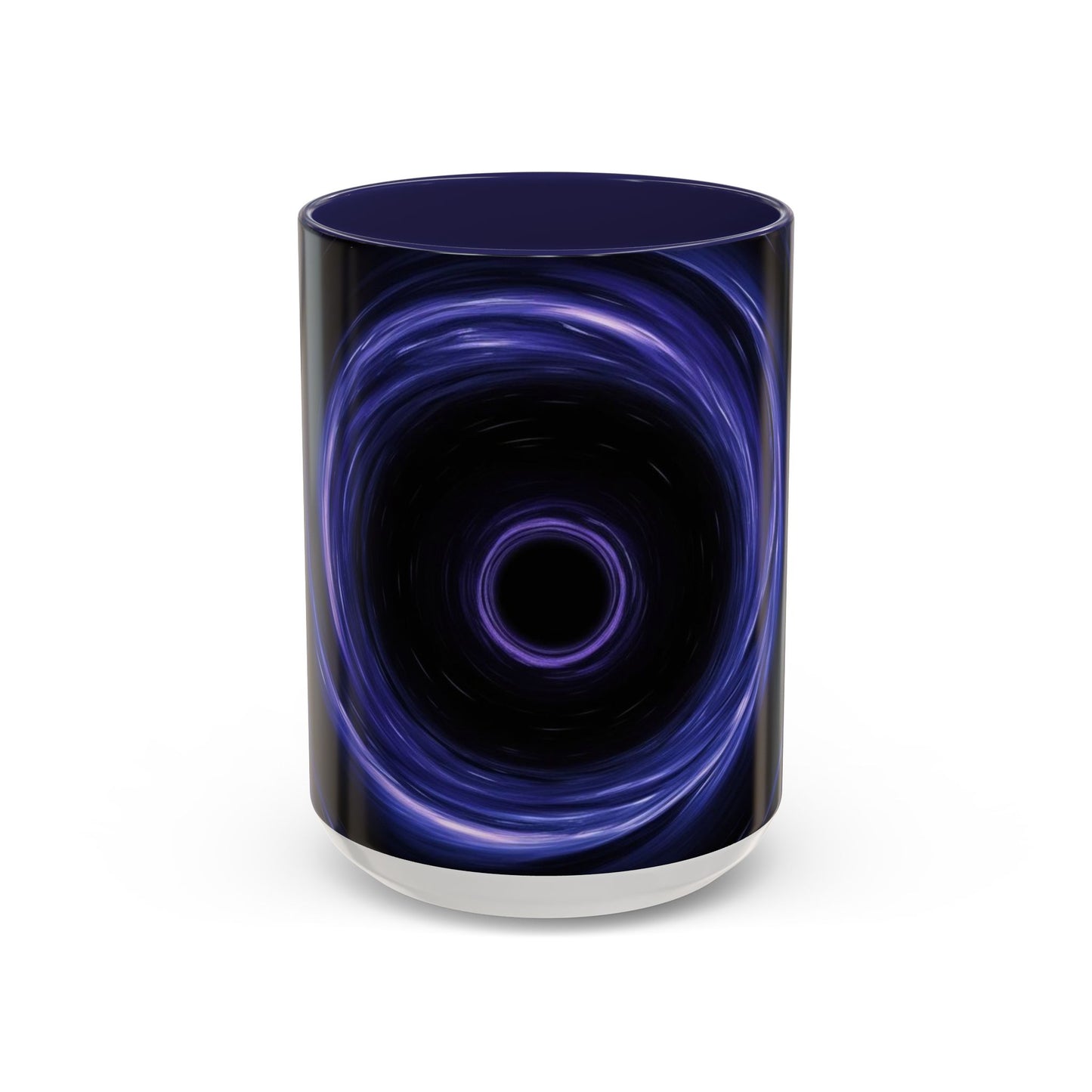 Optical Illusion Accent Mug – Ceramic Coffee Cup