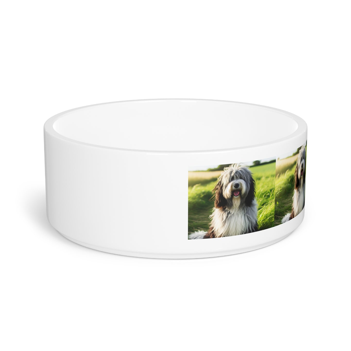 Ceramic Pet Bowl – 16 oz Dog Feeding Bowl