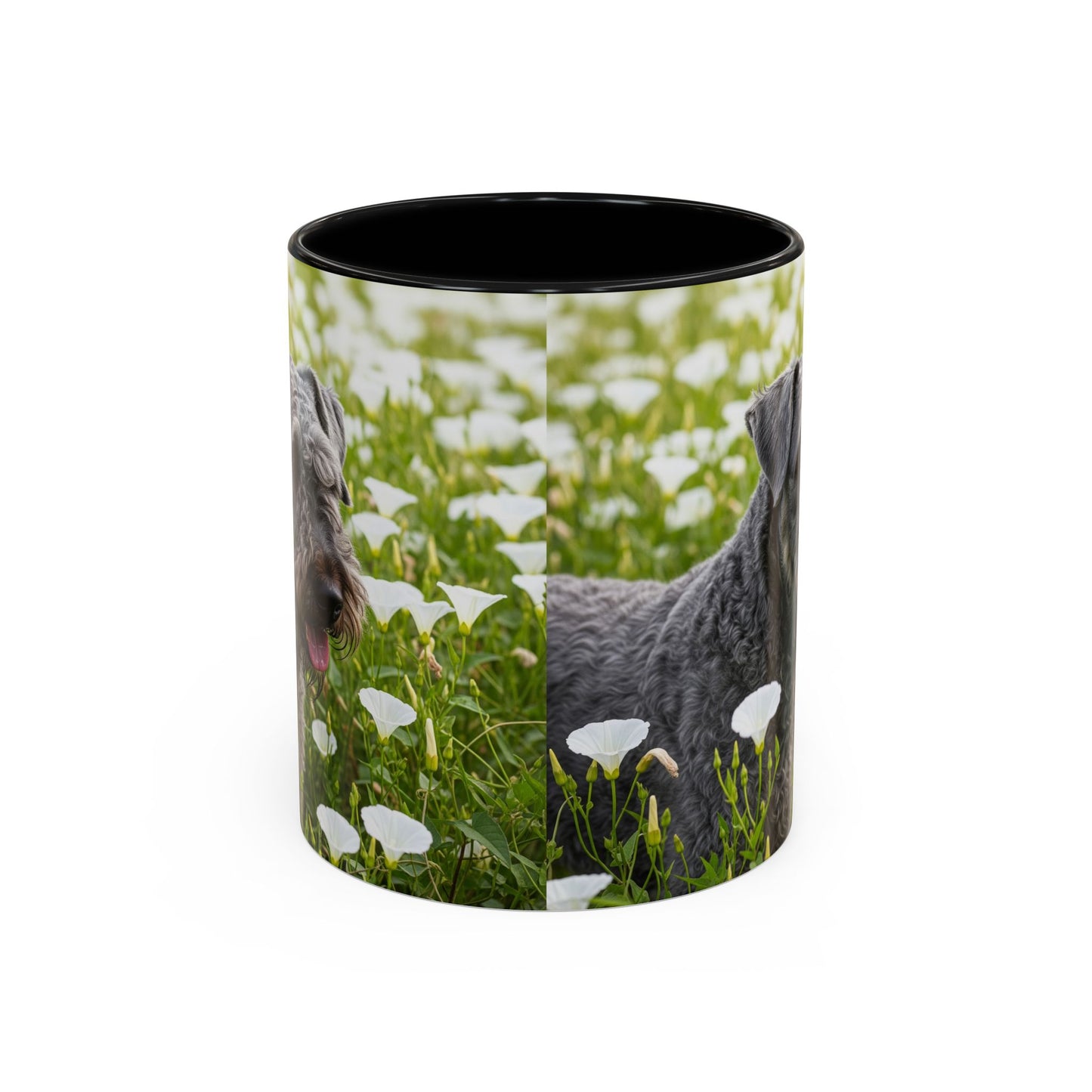 Taza de café con diseño de Kerry Blue Terrier: el regalo perfecto para los amantes de los perros.
