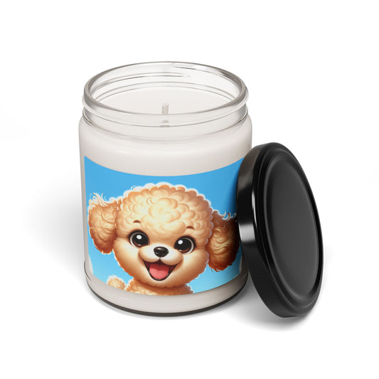 Miniature Poodle- Scented Soy Candle, 9oz