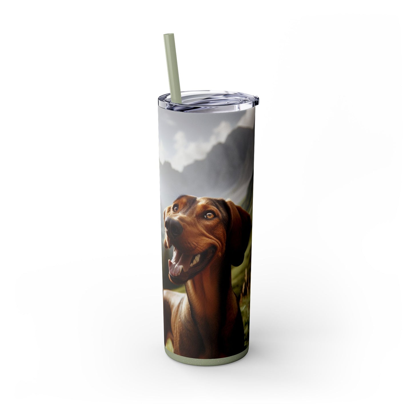 Bavarian Mountain Scent Hound Tumbler with Straw, 20oz