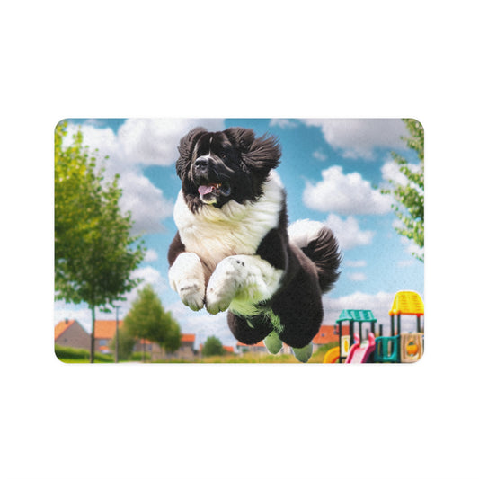 Pet Food Mat (12x18) - Landseer