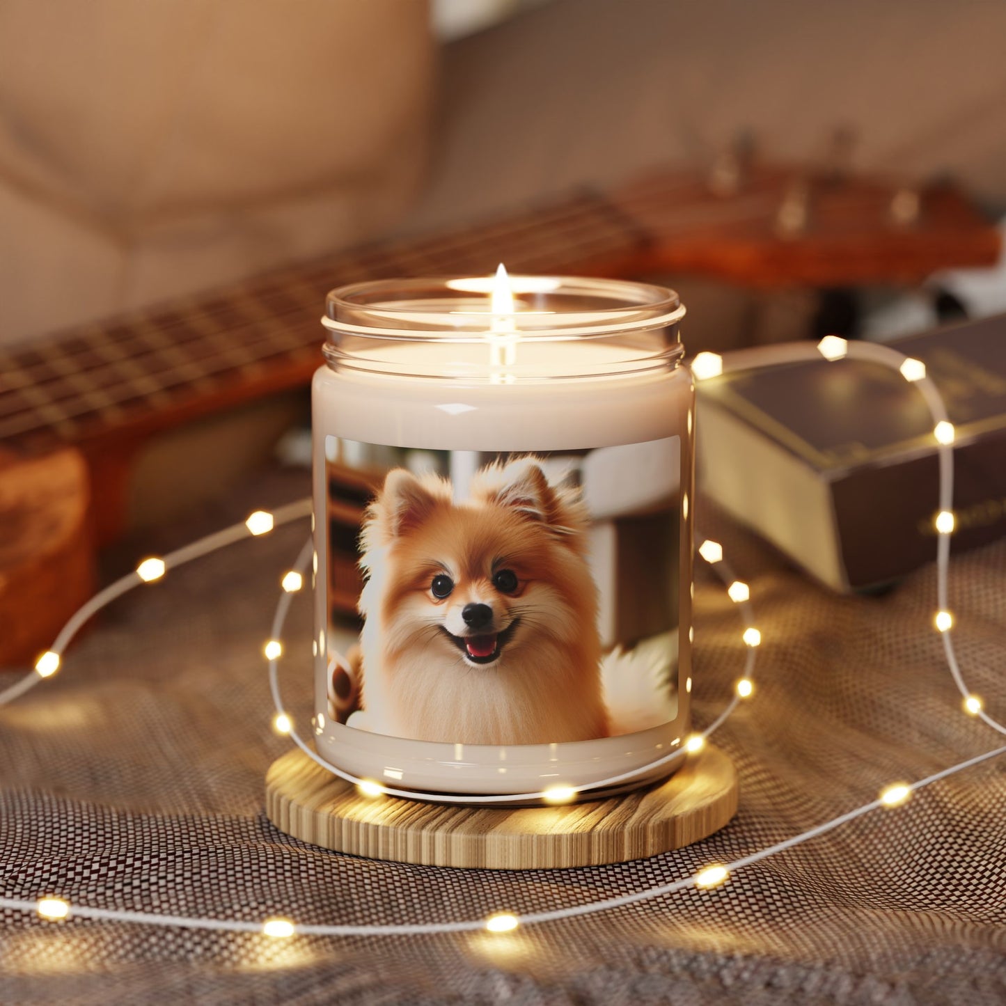 German Spitz- Scented Soy Candle, 9oz