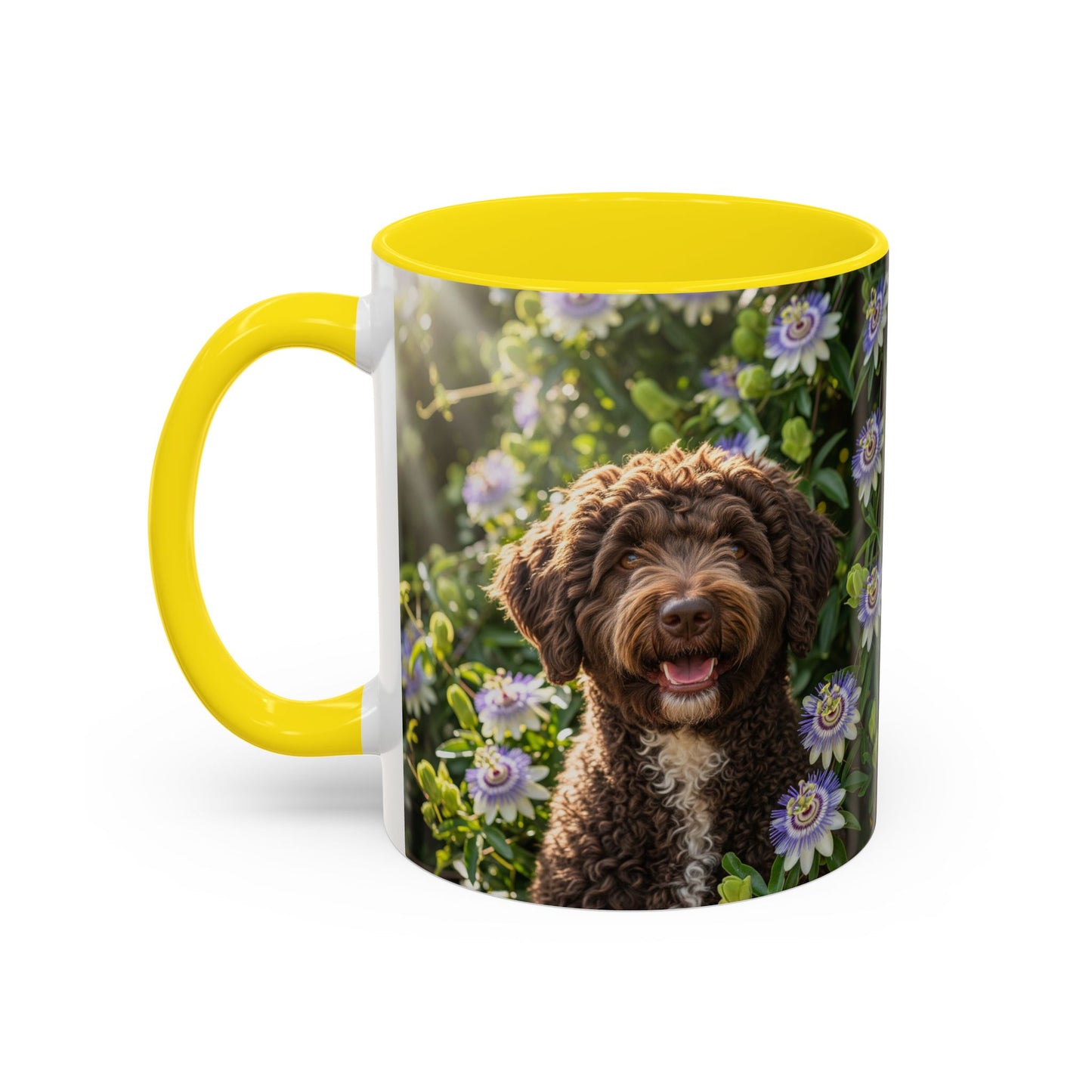 Spanish Water Dog Accent Coffee Mug - Perfect Gift for Dog Lovers