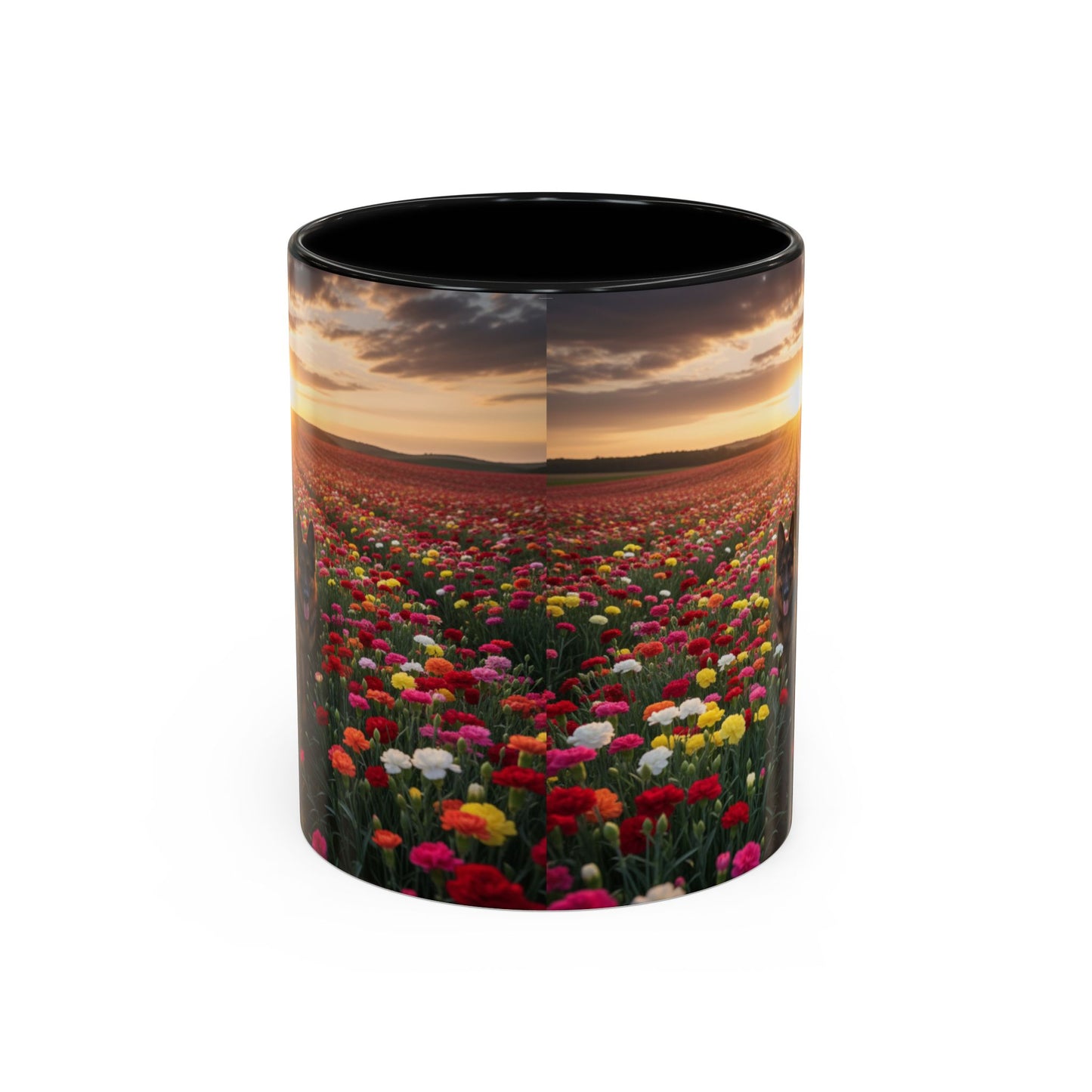 Taza de café con detalles de pastor alemán: el regalo perfecto para los amantes de los perros