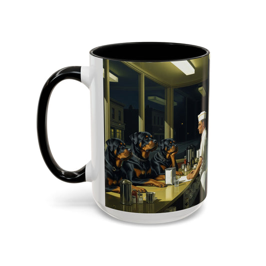 Rottweiler Accent Coffee Mug - Perfect Gift for Dog Lovers