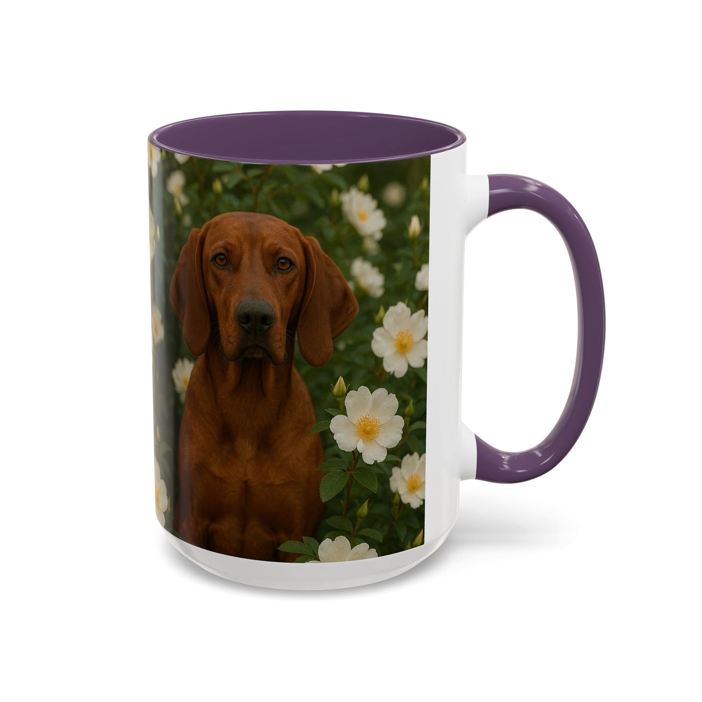 Taza de café con diseño de Redbone Coonhound: el regalo perfecto para los amantes de los perros.