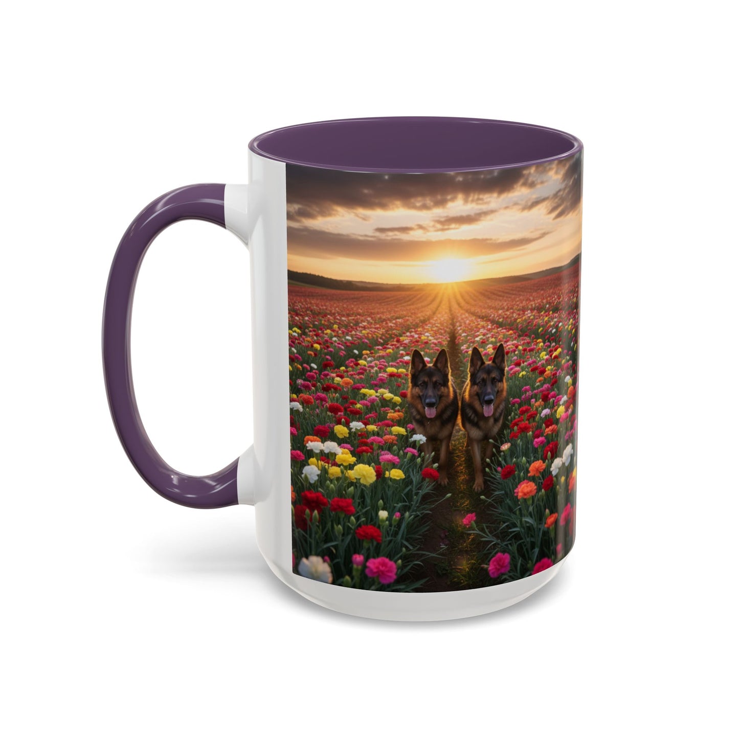 Taza de café con detalles de pastor alemán: el regalo perfecto para los amantes de los perros