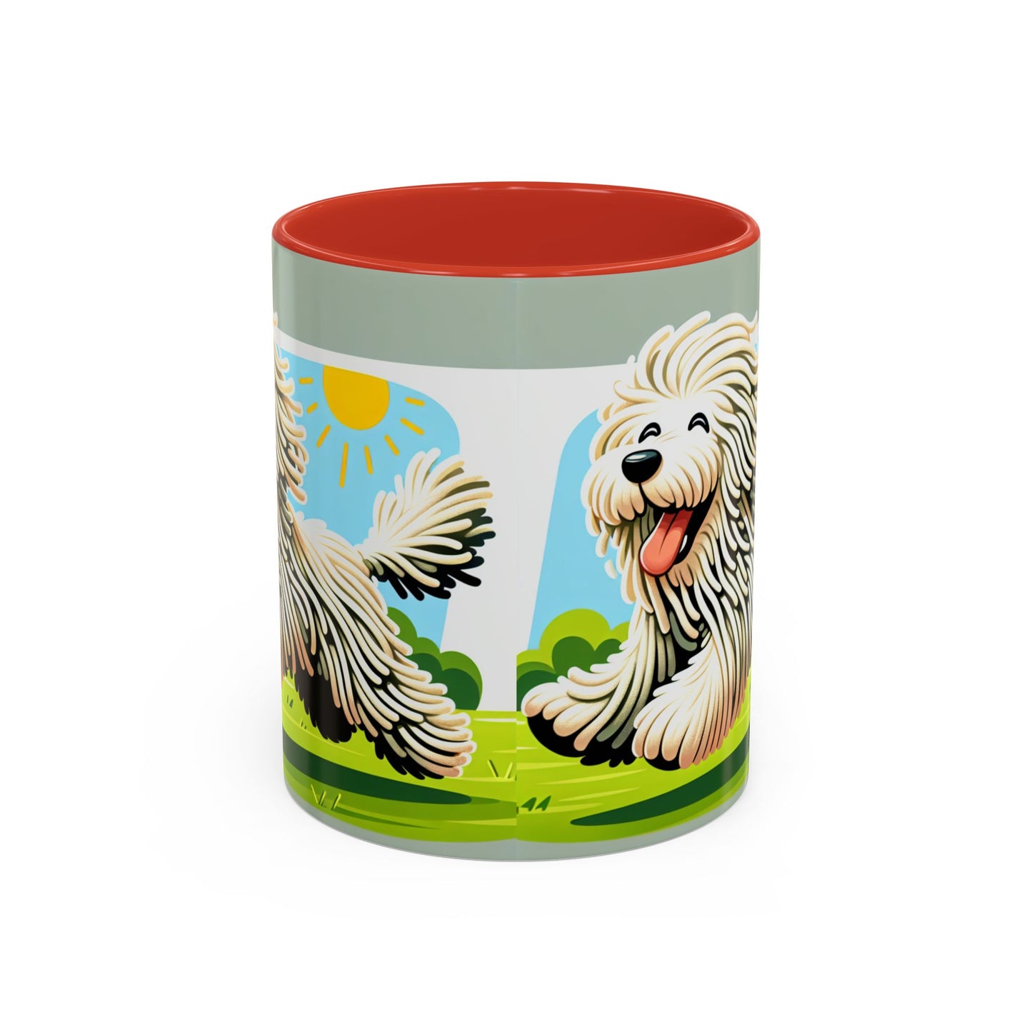 Mug Komondor Accent - Le cadeau idéal pour les amoureux des chiens