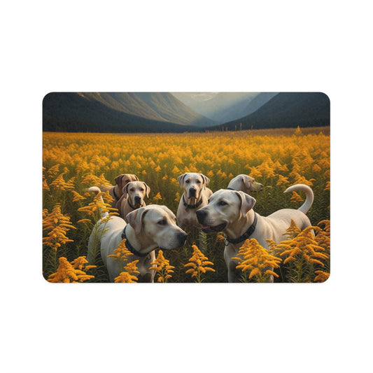 Pet Food Mat (12x18) - Mountain Cur