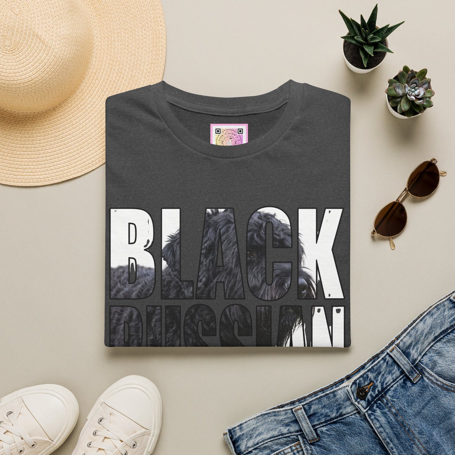 Black Russian Terrier Tee Shirt