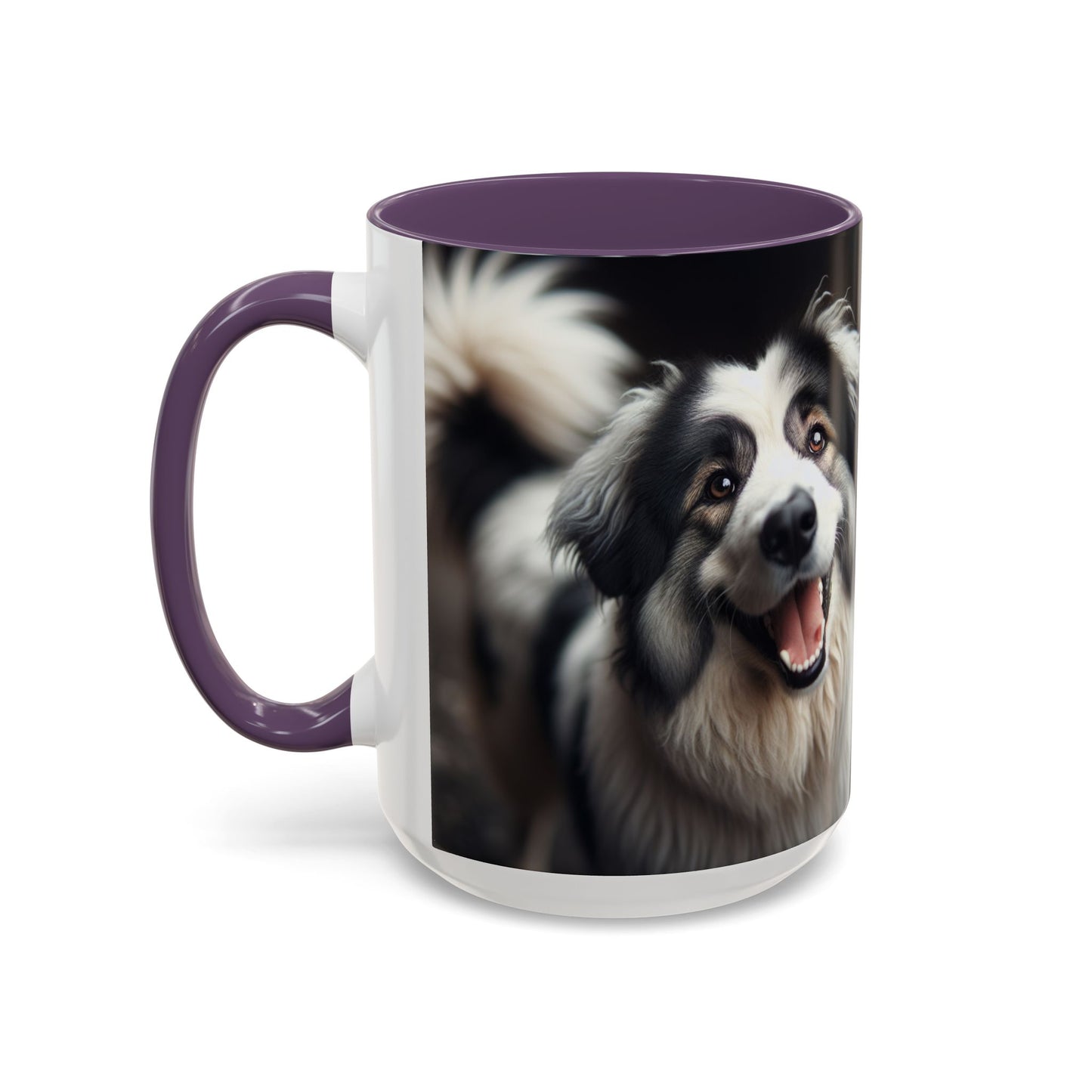 Mug à café avec motif de berger roumain Mioritic - Cadeau idéal pour les amoureux des chiens
