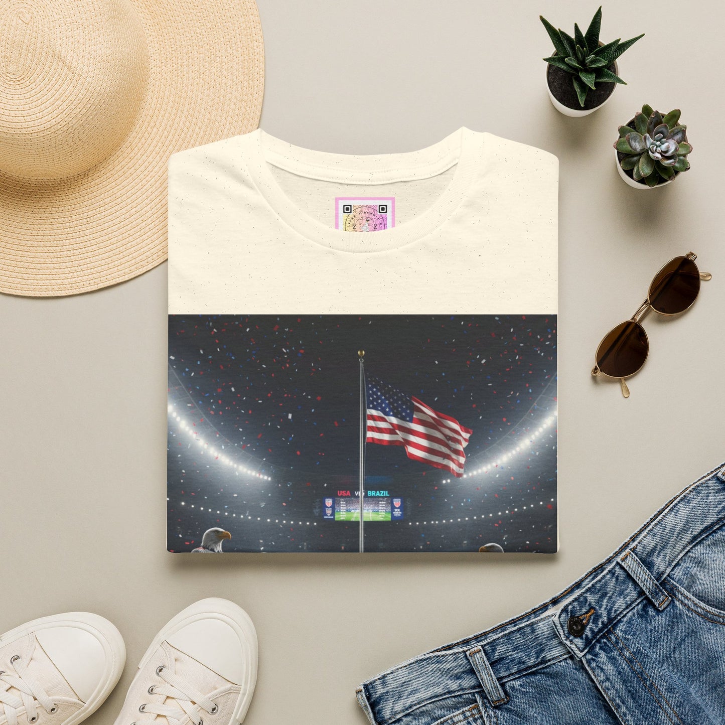 American Flag Championship T‑Shirt
