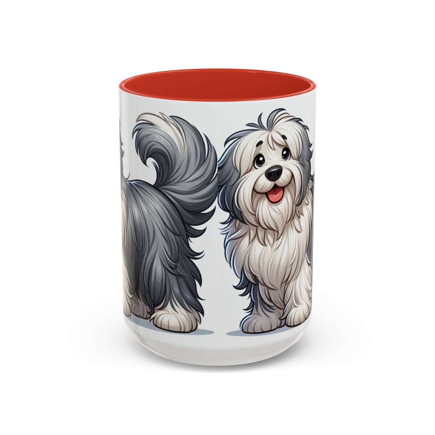 Mug à café à motif de bobtail - Cadeau idéal pour les amoureux des chiens