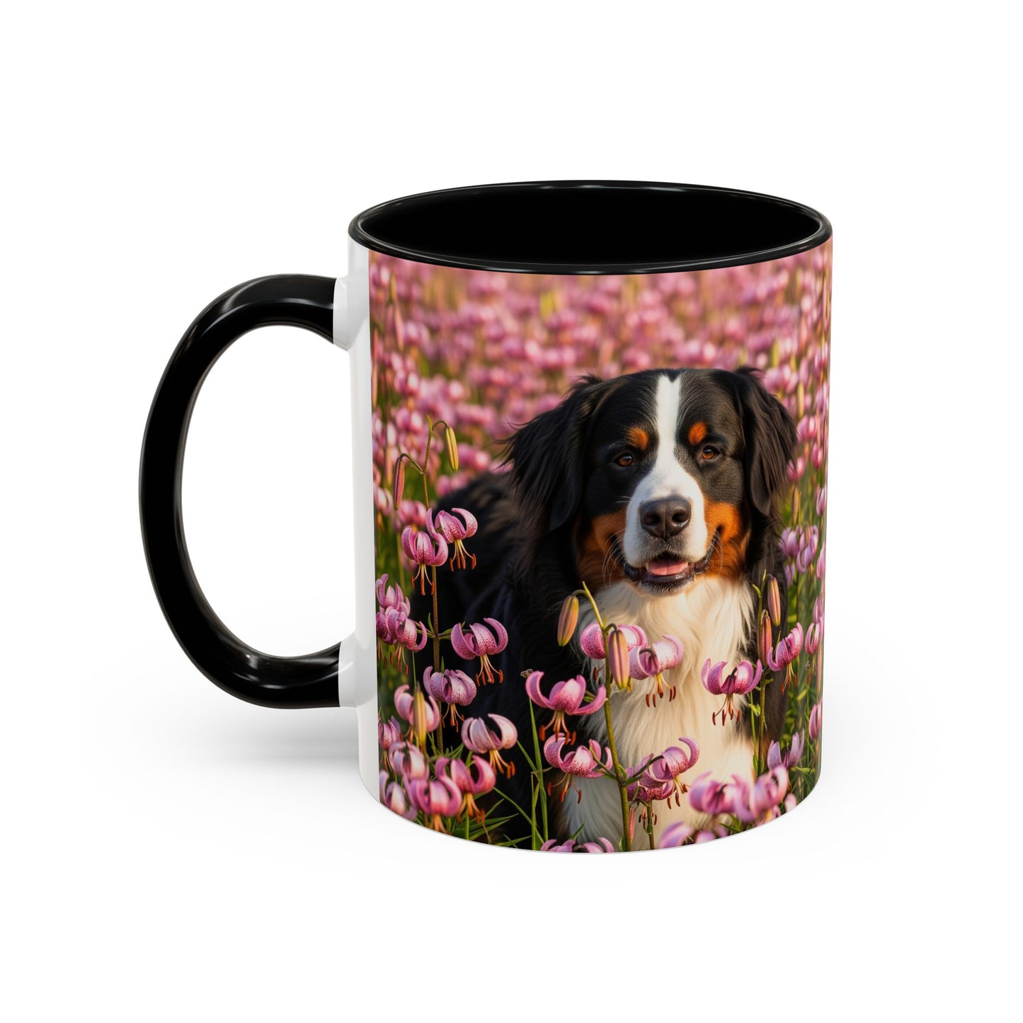 Bernese Mountain Dog Accent Coffee Mug - Perfect Gift for Dog Lovers