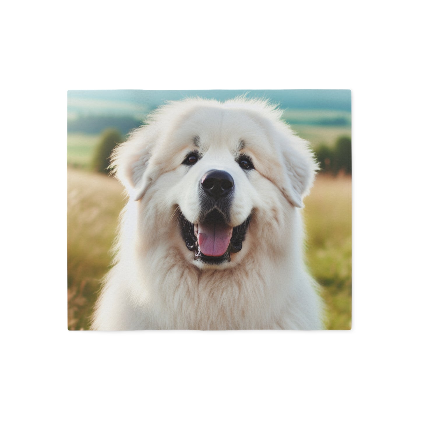 Great Pyrenees Sweatshirt Blanket