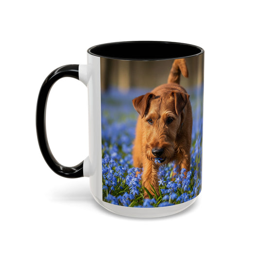 Irish Terrier Accent Coffee Mug - Perfect Gift for Dog Lovers