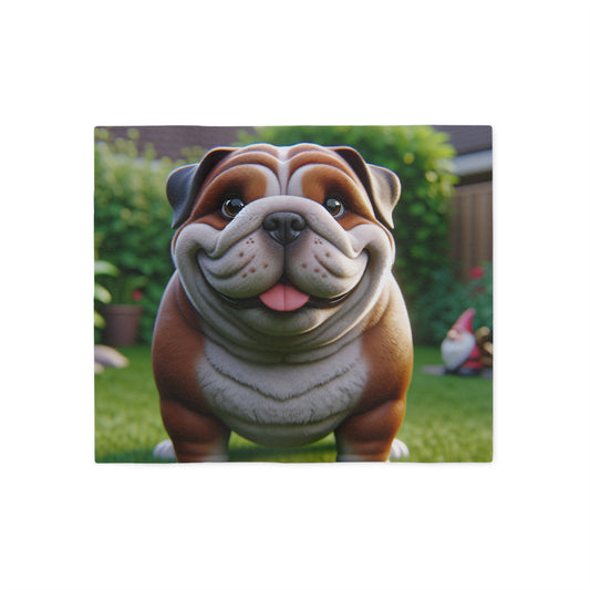 Olde English Bulldogge Sweatshirt Blanket