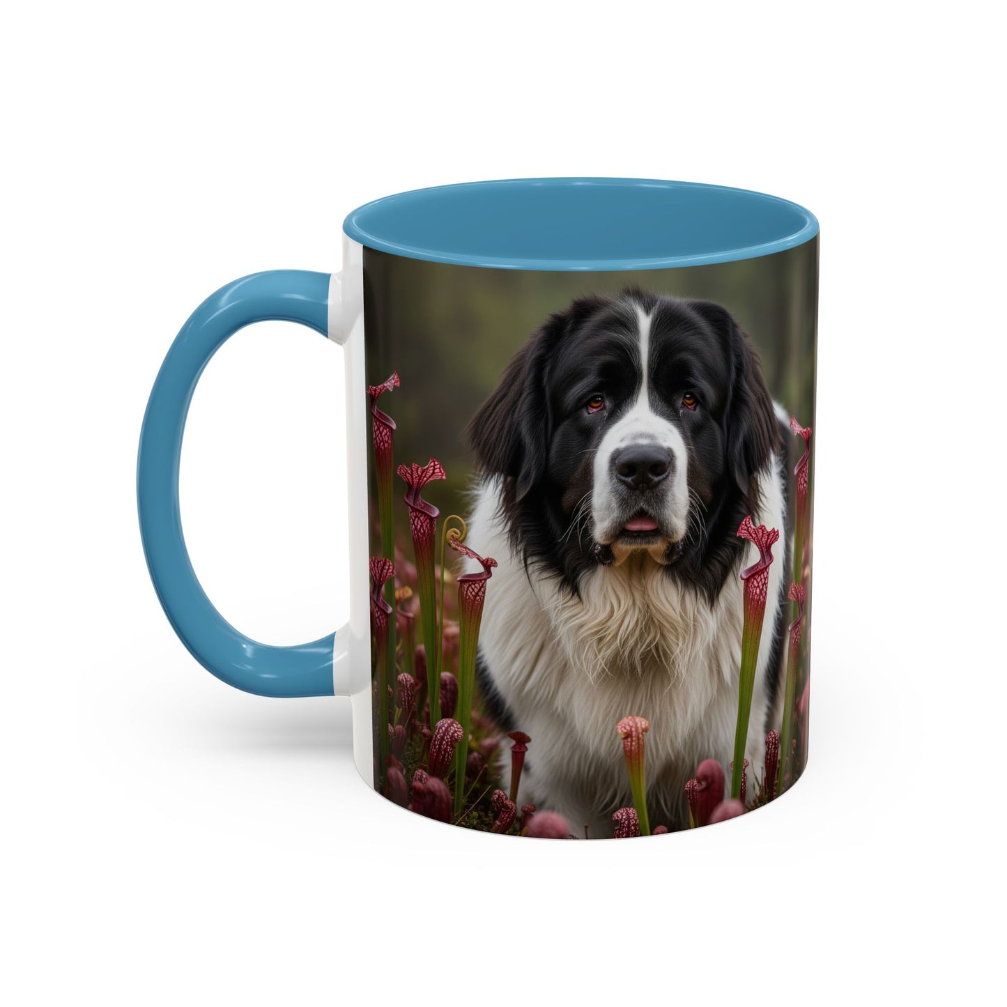 Taza de café con detalles de Landseer: el regalo perfecto para los amantes de los perros